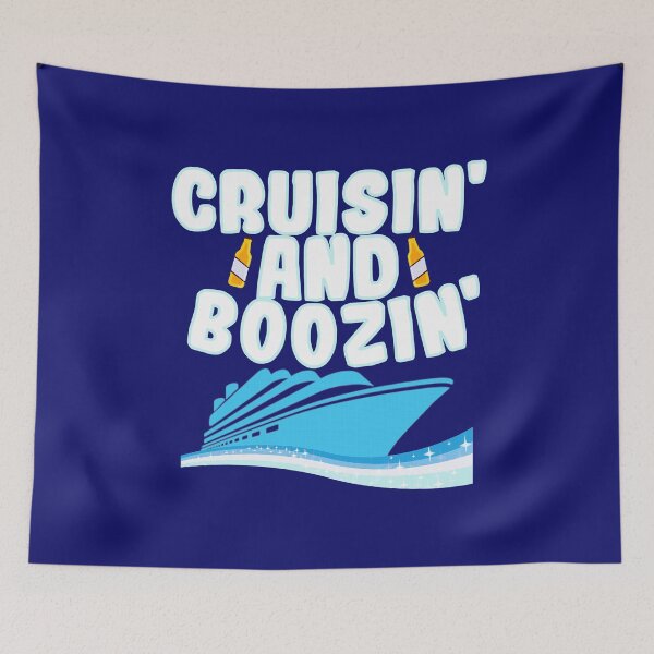 Aperçu de l'œuvre Chemise Cruisin et Boozin - Funny Cruise créée et vendue par HellstarB.