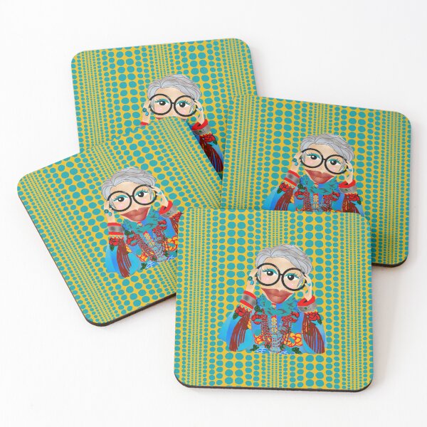 Item preview, A chic Turquoise Iris Apfel inspired Items designed and sold by Angie16bkk.