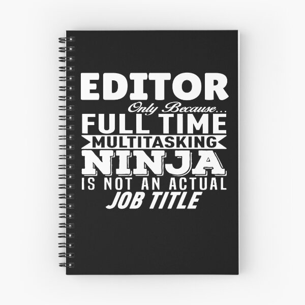Item preview, Editor Multitasking Ninja designed and sold by clickmostro.