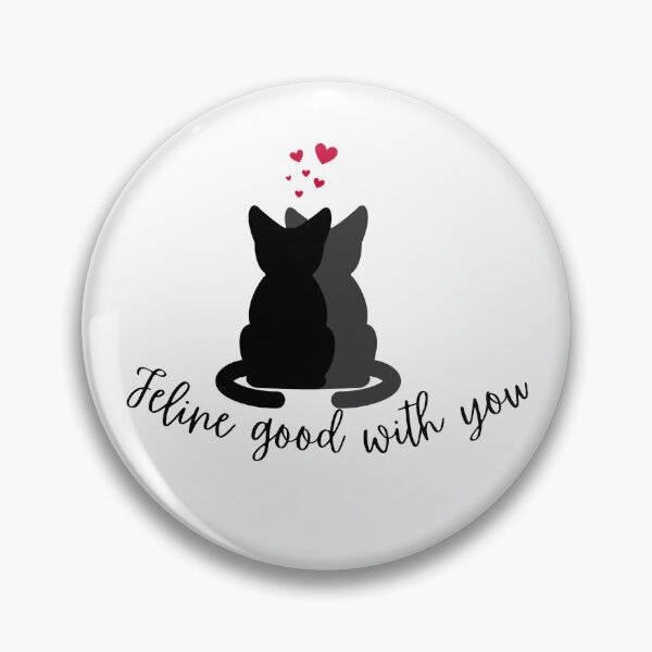 Item preview, Feline good with you| cute cat valentine cat lover sticker designed and sold by Canfy Girl.