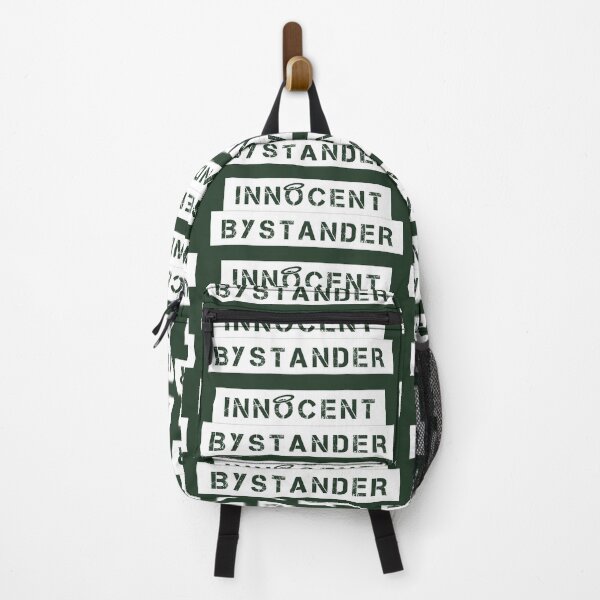 Item preview, Innocent bystander halo not guilty or involved funny (white) designed and sold by SolidEarthArt.