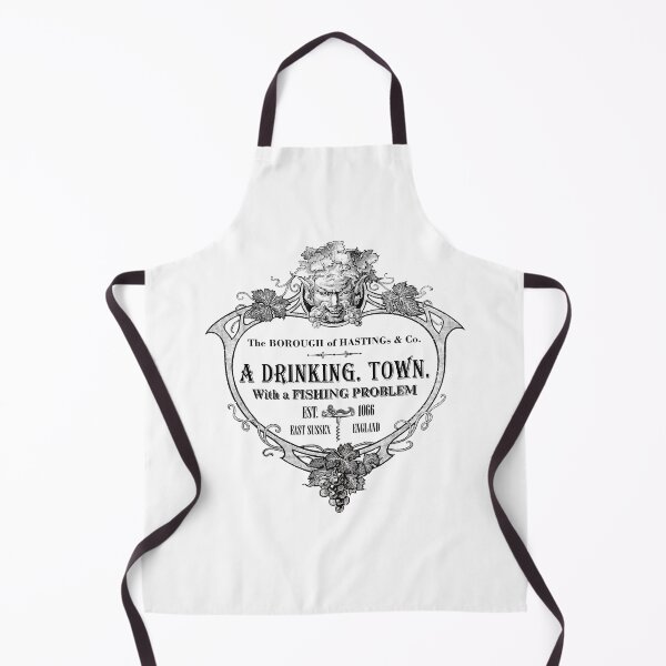 Item preview, Hastings - Drinking Town Fishing Problem - Graphic Print designed and sold by CloneDigitalArt.
