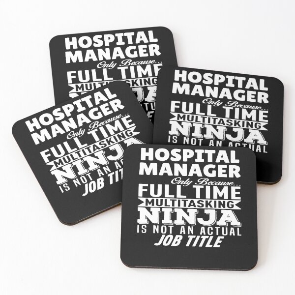 Item preview, Hospital Manager Multitasking Ninja designed and sold by clickmostro.