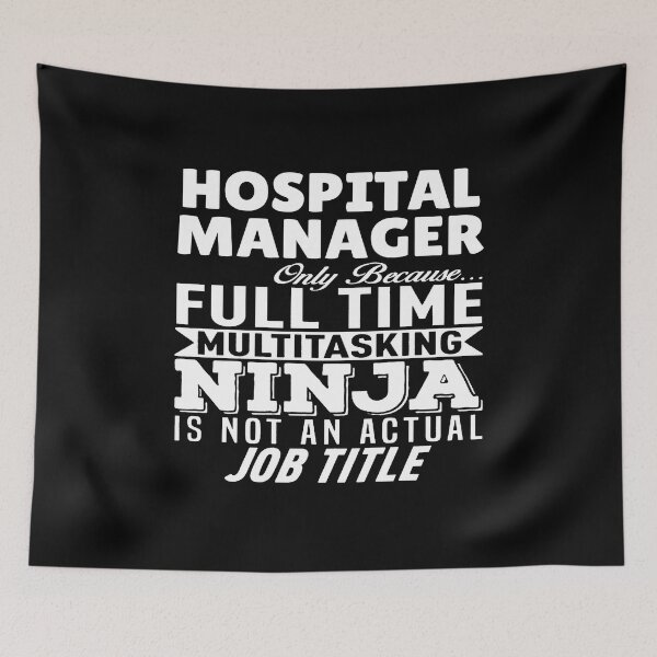 Item preview, Hospital Manager Multitasking Ninja designed and sold by clickmostro.