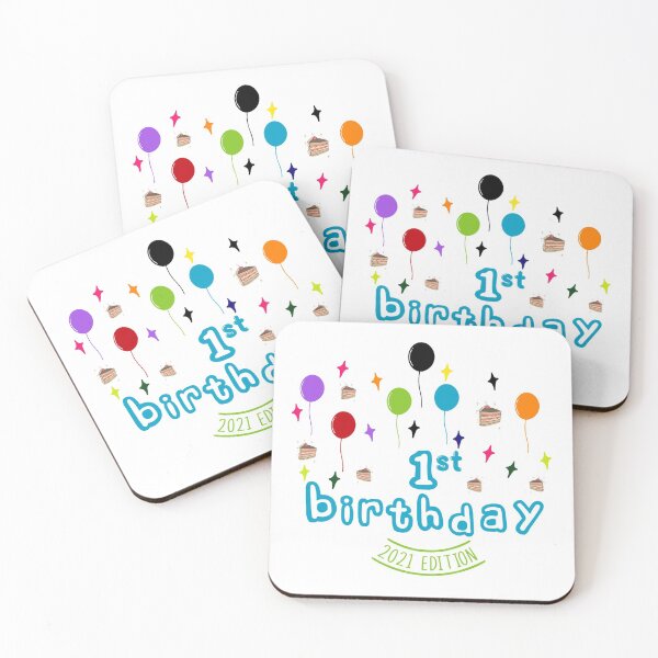 Item preview, 1st birhday blue 2021 edition designed and sold by WilliamsGFX.