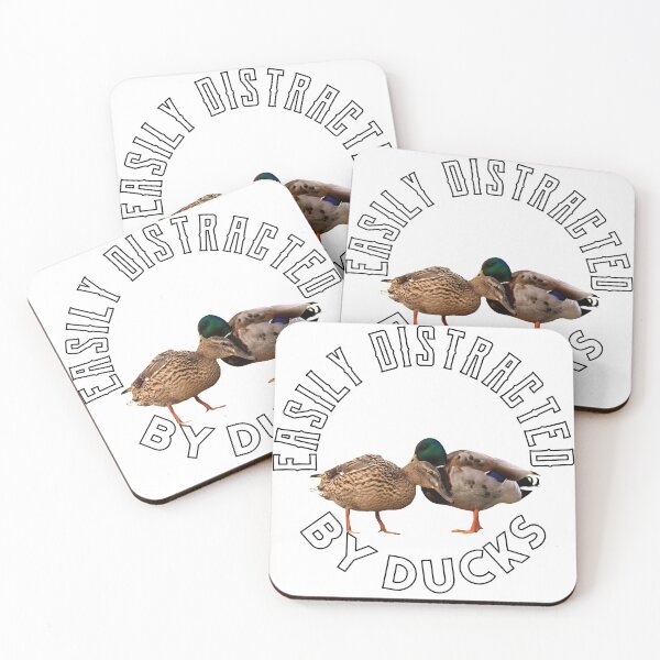 Item preview, Easily distracted by ducks designed and sold by BlessingDirect.