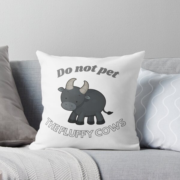 Item preview, Do Not Pet the Fluffy Cows! designed and sold by LaChemise.