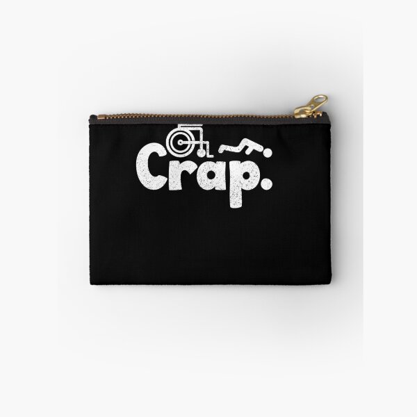 Item preview, crap. handicap wheelchair fall designed and sold by fatshirt.