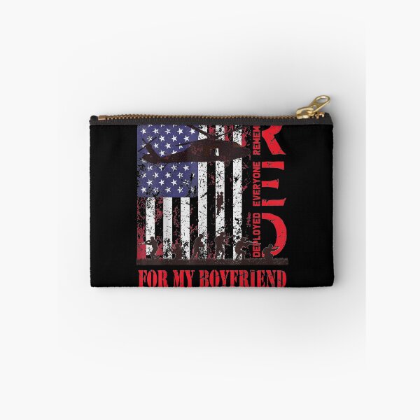 Item preview, Red Friday For My Boyfriend Us Flag Deployed Army designed and sold by vivanbess.