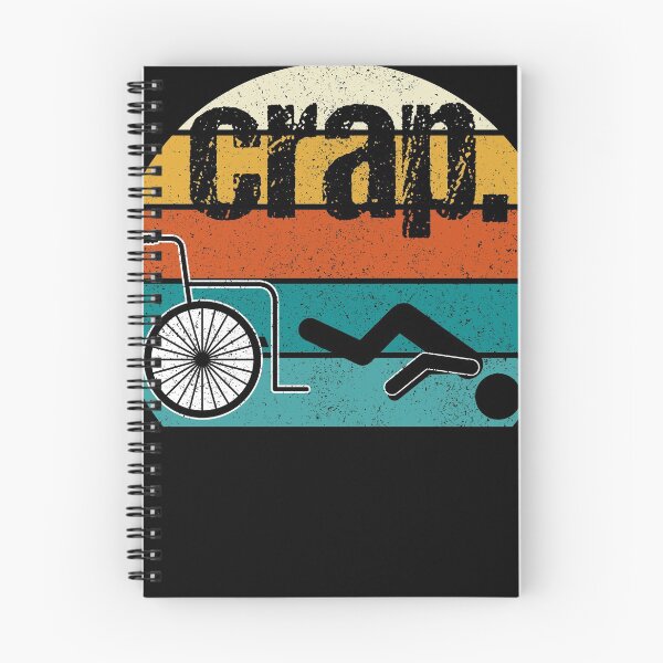 Item preview, crap. handicap wheelchair fall designed and sold by fatshirt.