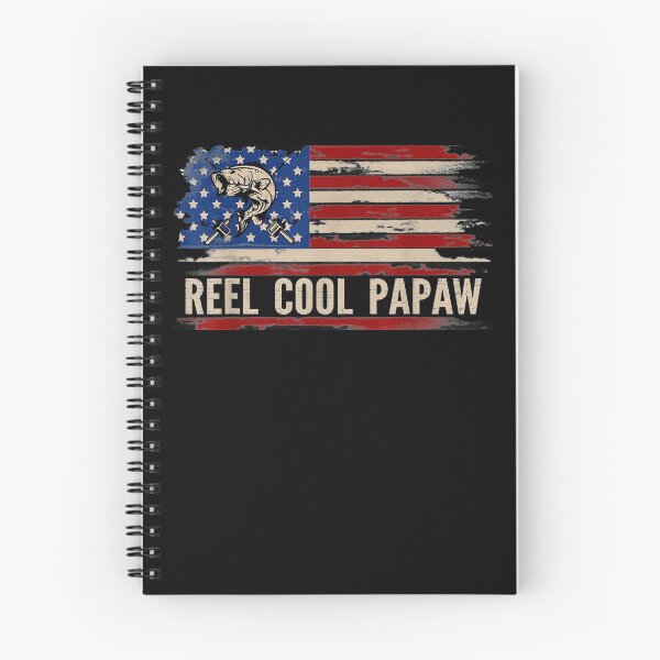 Item preview, Reel Cool Papaw American Usa Flag Fishing Fish Gift designed and sold by vivanbess.