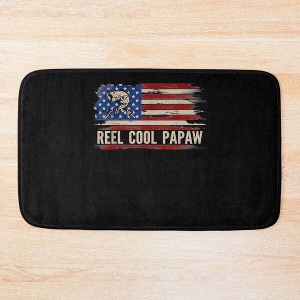 Item preview, Reel Cool Papaw American Usa Flag Fishing Fish Gift designed and sold by vivanbess.
