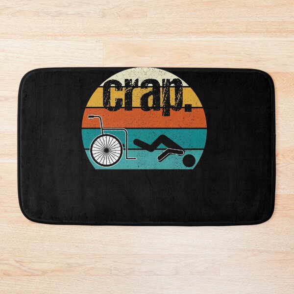 Item preview, crap. handicap wheelchair fall designed and sold by fatshirt.