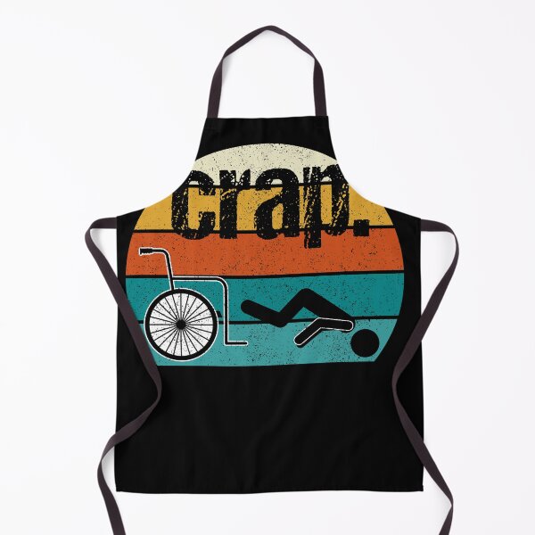 Item preview, crap. handicap wheelchair fall designed and sold by fatshirt.