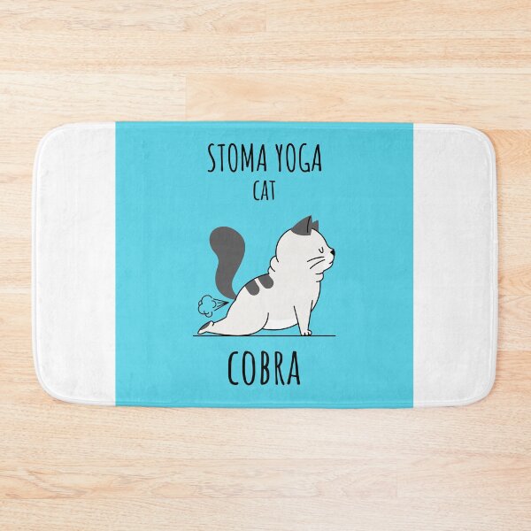 Item preview, Stoma Yoga Cat Cobra Pose  designed and sold by TheOrificeFlow.