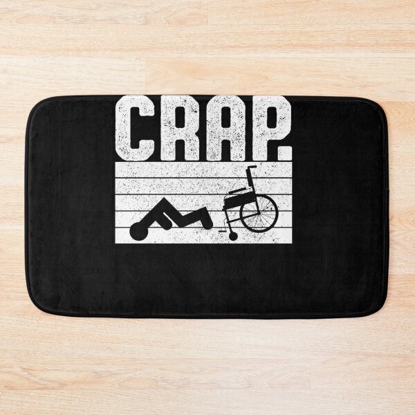 Item preview, crap. handicap wheelchair fall designed and sold by fatshirt.