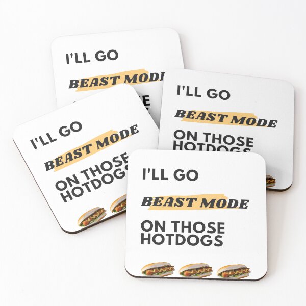 Item preview, Beast mode hotdog designed and sold by CreativeFrog.