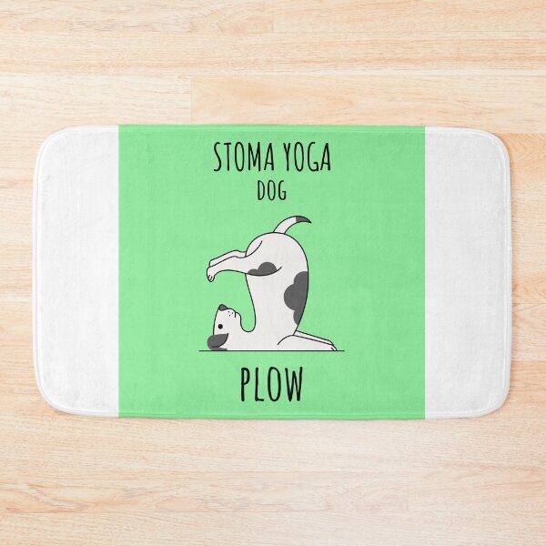 Item preview, Stoma Yoga Dog Plow Pose  designed and sold by TheOrificeFlow.