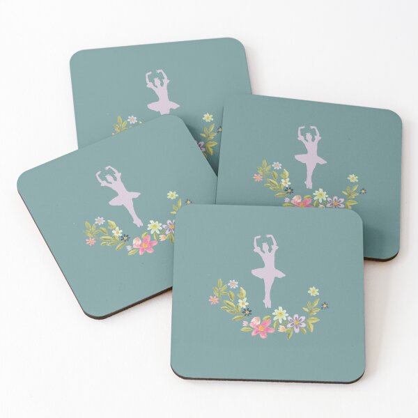 Item preview, Floral Dancer- Light Teal Edition designed and sold by Megan-Alice.