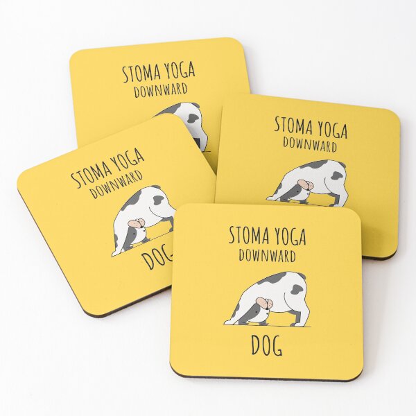 Item preview, Stoma Yoga Downward Dog Pose  designed and sold by TheOrificeFlow.