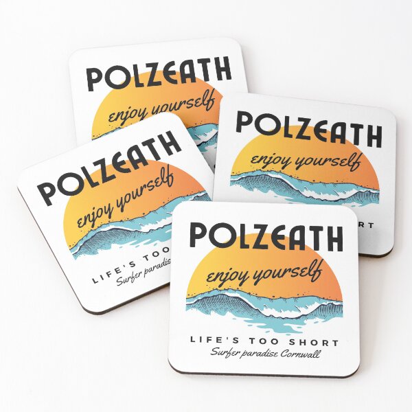 Item preview, Polzeath, enjoy yourself, life's too short. Surfer Paradise Cornwall. designed and sold by oilycake.