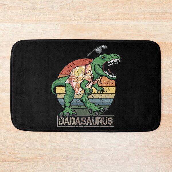Item preview, Retro Dadasaurus T Rex Dinosaur in Funny Dad Fashion for Cool Fathers designed and sold by hobrath.