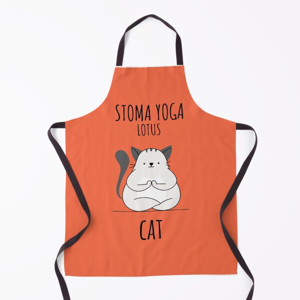 Item preview, Stoma Yoga Cat Lotus Pose designed and sold by TheOrificeFlow.