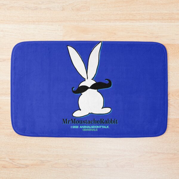 Item preview, Movember Mr Moustache Rabbit Originals designed and sold by ANIMALSDONTTALK.