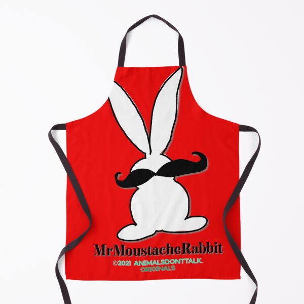 Item preview, Movember Mr Moustache Rabbit Originals designed and sold by ANIMALSDONTTALK.