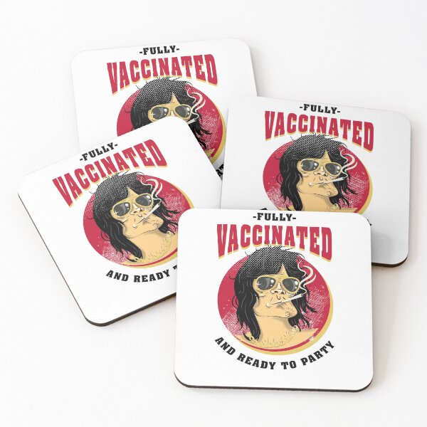 Item preview, Vaccinated And Ready To Party Retro Design designed and sold by MnEmzStudio.