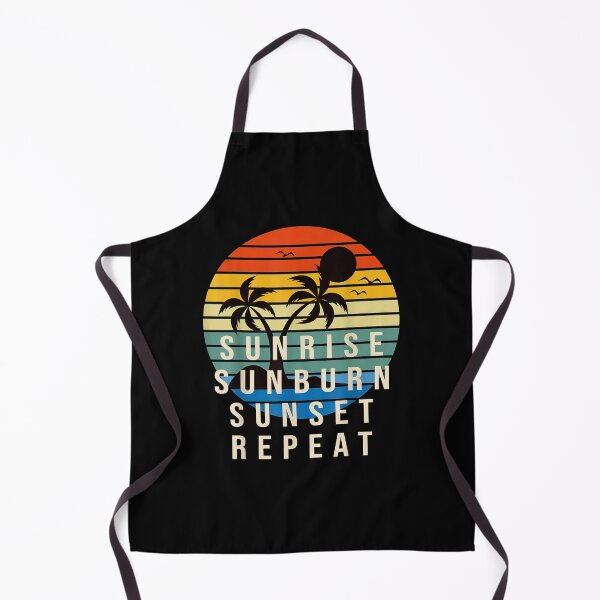 Item preview, Sunrise Sunrise Sunset Repeat Retro Summer Vacation designed and sold by vivanbess.