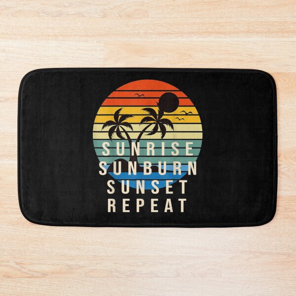 Item preview, Sunrise Sunrise Sunset Repeat Retro Summer Vacation designed and sold by vivanbess.