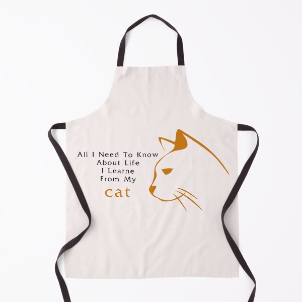 Item preview, All i need to know about life I learn from my cat marmalade cat  designed and sold by Benchamart.