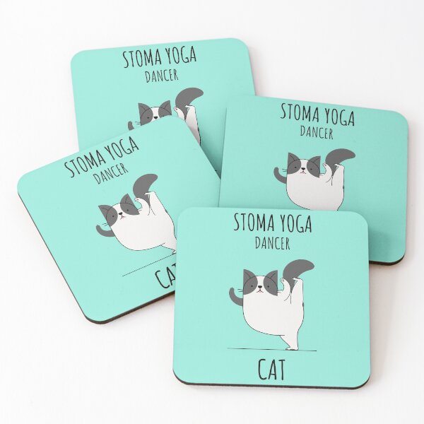 Item preview, Stoma Yoga Cat Dancer Pose  designed and sold by TheOrificeFlow.