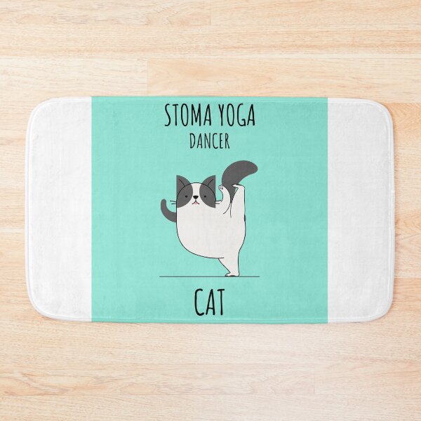 Item preview, Stoma Yoga Cat Dancer Pose  designed and sold by TheOrificeFlow.