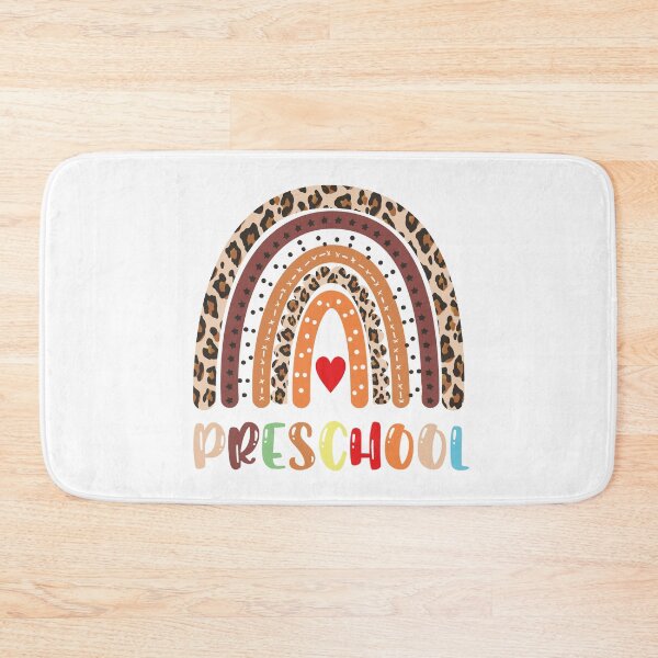 Item preview, Leopard Rainbow Preschool Teacher First Day of School designed and sold by Tatus Brinal.