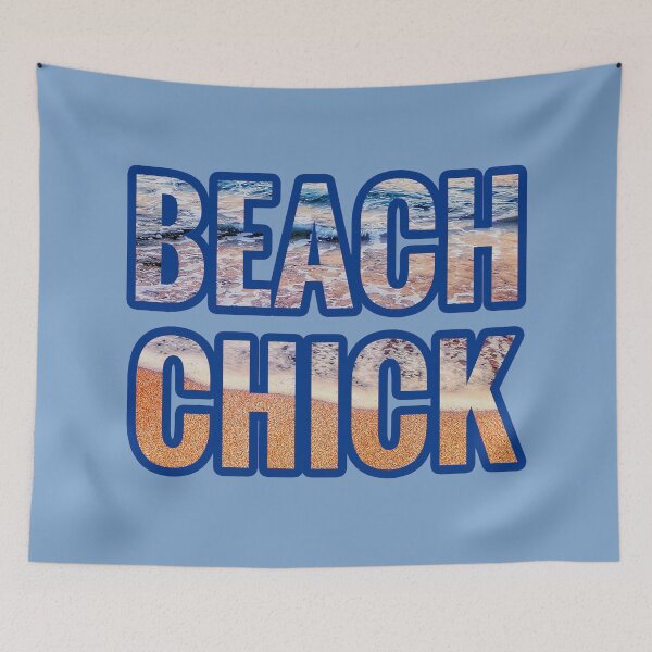 Item preview, Beach Chick Words Edge of Ocean designed and sold by Beachy.