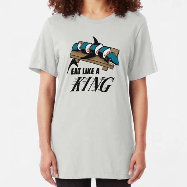 Eat Like a King (Light) Slim Fit T-Shirt