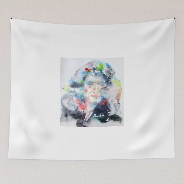 Item preview, ISAAC NEWTON - watercolor portrait designed and sold by lautir.
