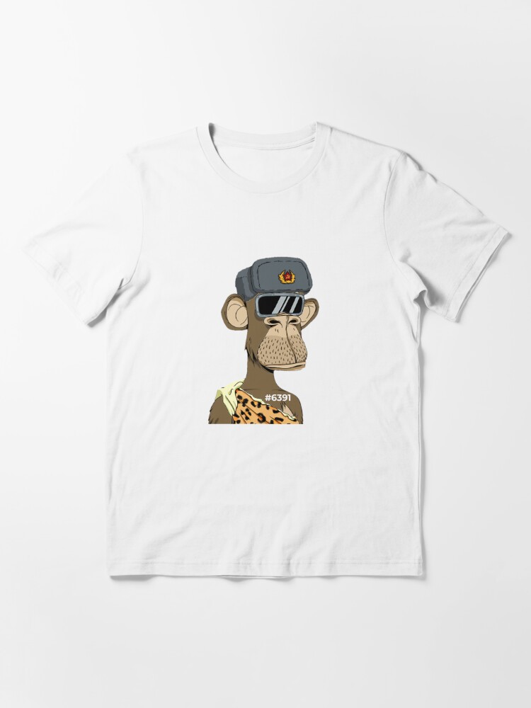 passager lække forbinde Bored Ape Yacht Club BAYC Ape 6391" Essential T-Shirt for Sale by Commie  Hat | Redbubble
