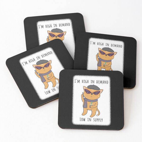 Item preview, High in demand, Low in supply sassy cat design designed and sold by IncognitumArt.