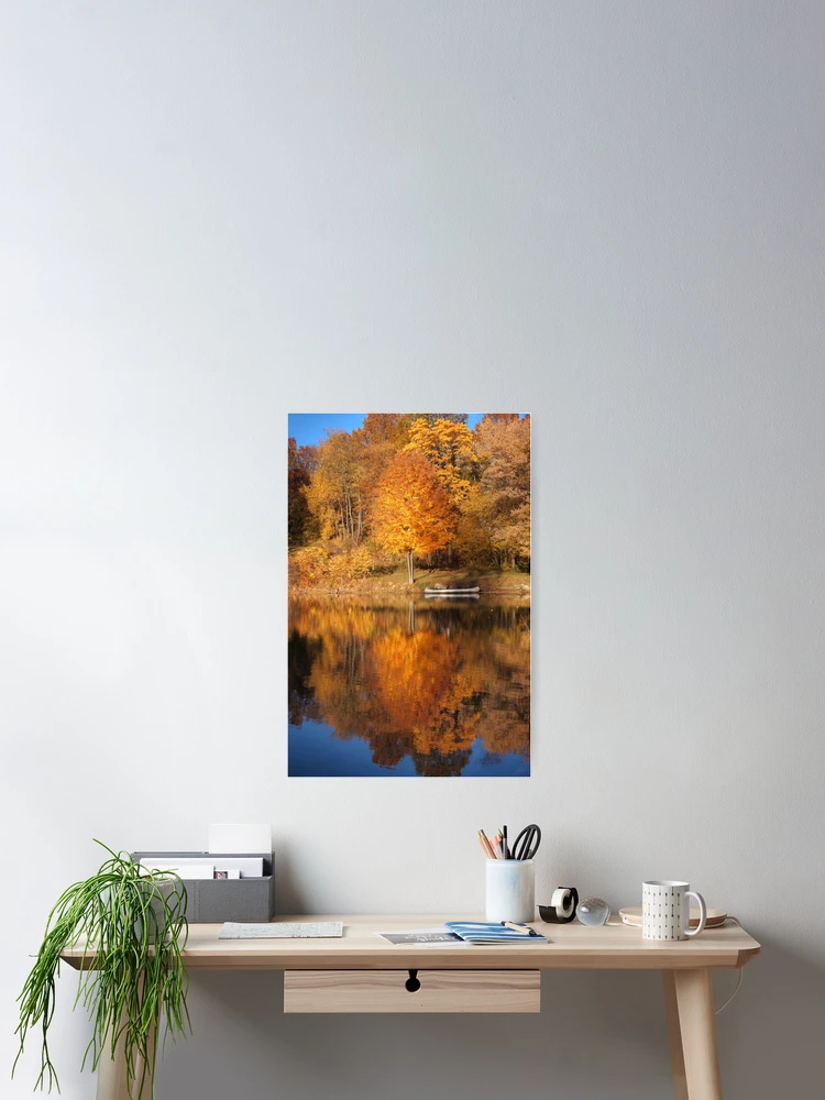 Thumbnail 2 of 3, Poster, Fall Boat Ride designed and sold by Dan Dexter.