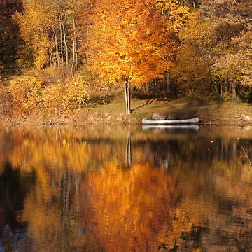 Artwork thumbnail, Fall Boat Ride by Dan Dexter