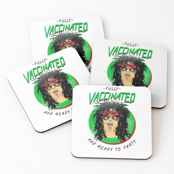Item preview, Vaccinated And Ready To Party Retro Design designed and sold by MnEmzStudio.