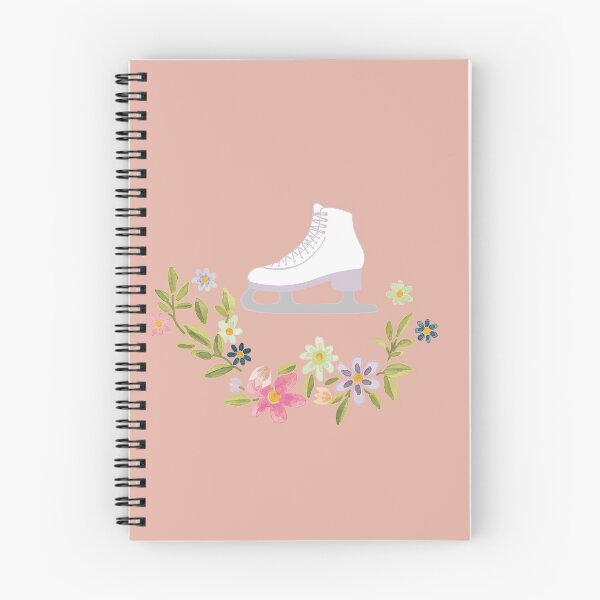 Item preview, Floral Ice Skate- Light Pink Edition designed and sold by Megan-Alice.