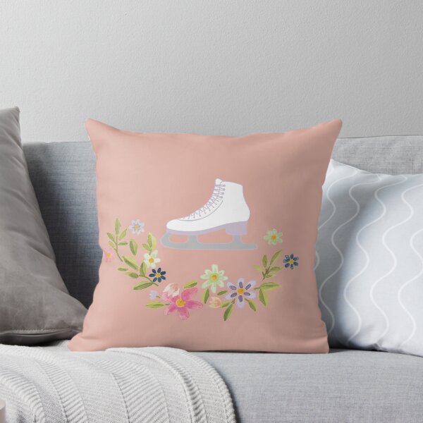 Item preview, Floral Ice Skate- Light Pink Edition designed and sold by Megan-Alice.