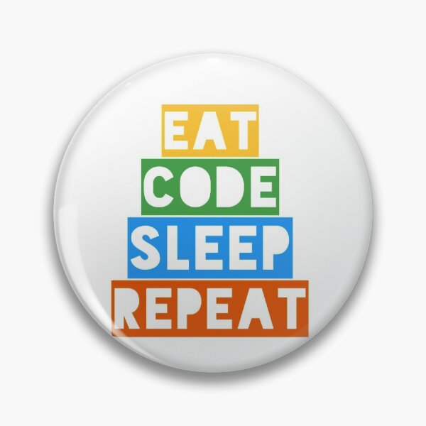 Item preview, Eat code sleep repeat. designed and sold by Westorm.