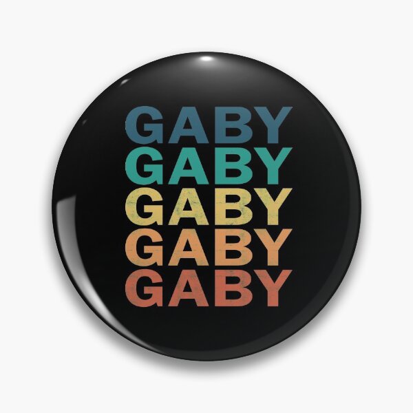 Item preview, Gaby Name T Shirt - Gaby Vintage Retro Gaby Name Gift Item Tee designed and sold by ueenanerne.