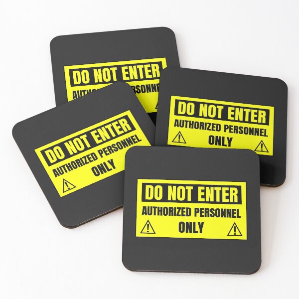 Item preview, Do Not Enter | Authorized Personnel Only designed and sold by DAFIN.