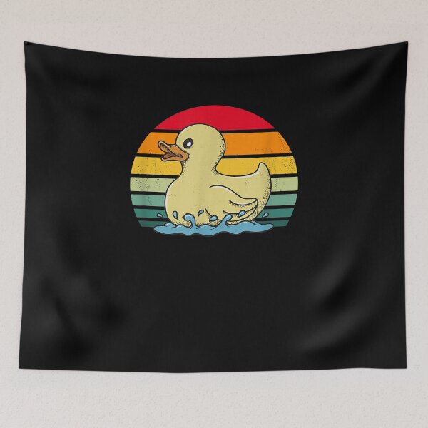 Item preview, Retro Rubber Duck Swimming Little Bird Animal Idea designed and sold by vivanbess.